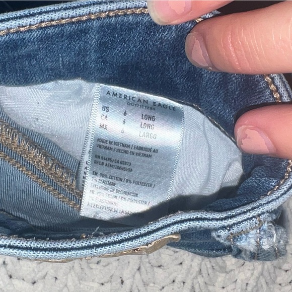 American eagle jegging 6 long hi rise - Picture 4 of 7